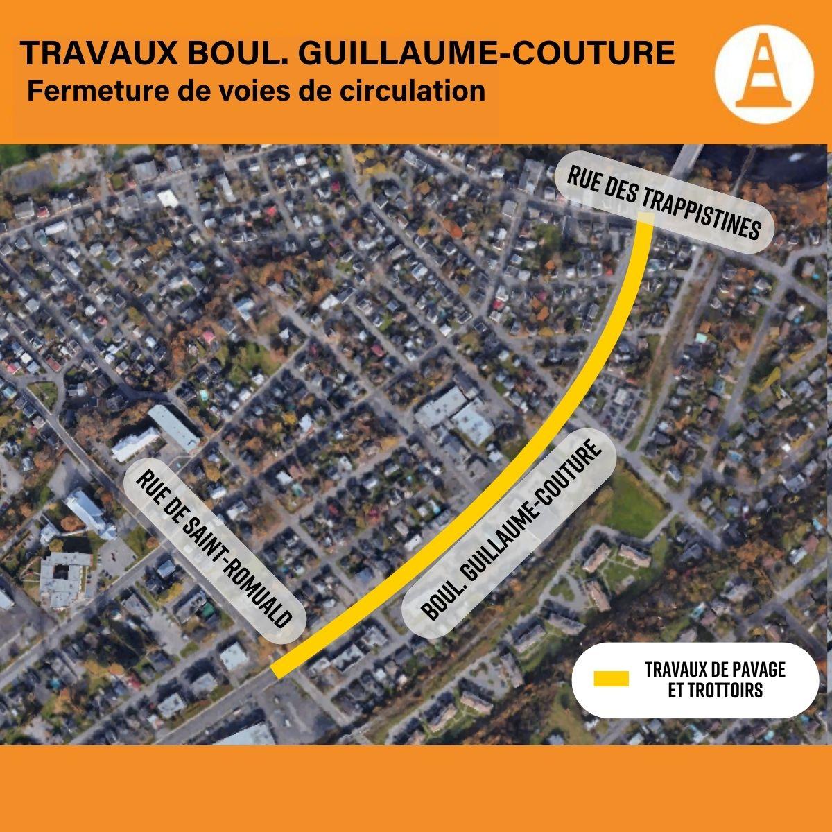 Carte travaux avenue des églises - 2